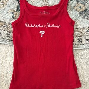 Philadelphia Phillies Red Tank Top